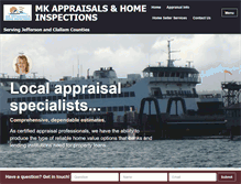 Tablet Screenshot of mkappraisalservice.com